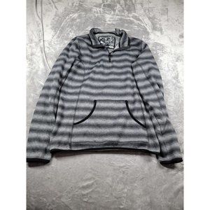 Powder River Outfitters Pullover Womens Large Western 1/4 Zip Outdoors Sweater‎